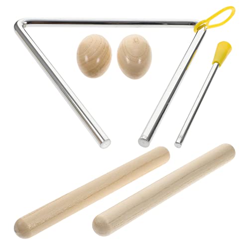 SUPVOX Conjunto De Instrumentos Musicais Infantis Kit De Instrumento De Percussão Manual Inclui Clav