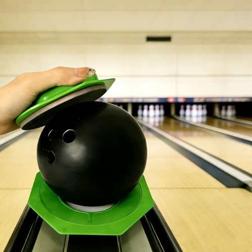 Soporte de almohadilla de lijado para bolas de bolos contra deslizamientos 2