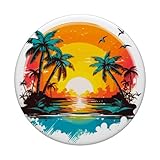 Zoom IMG-2 t shirt con palma tropicale Zoom IMG-2 t shirt con palma tropicale