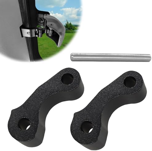 Rear Window Latch Hinge Pivots Replacement for First Gen Tacoma Tundra Rear Quarter Window 1995-2004 Tundra 2000-2006 Xtracab 2pcs(Black)