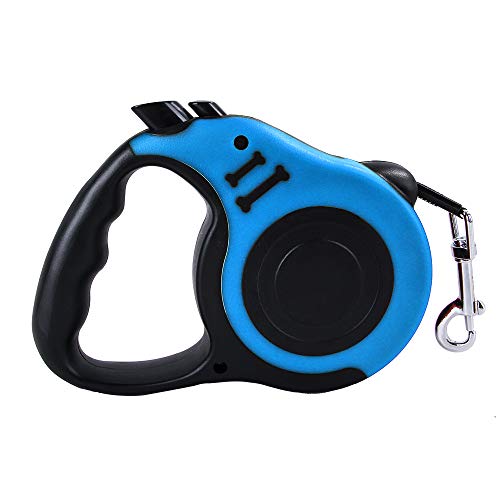 Festnight 3000 MM / 5000 MM trela do cão retrátil automática flexível cão filhote de cachorro gato c