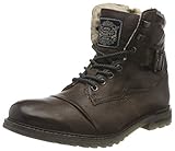 Soft Fit; Used Look bugatti Herren 321A0U513200-1100 Mode-Stiefel, Dark Grey, 44 EU
