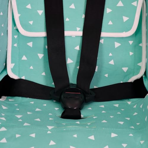 Image of JYOKO Kids Cover Liner Made Cotton Compatible with Graco Milestone (Mint Sparkles)