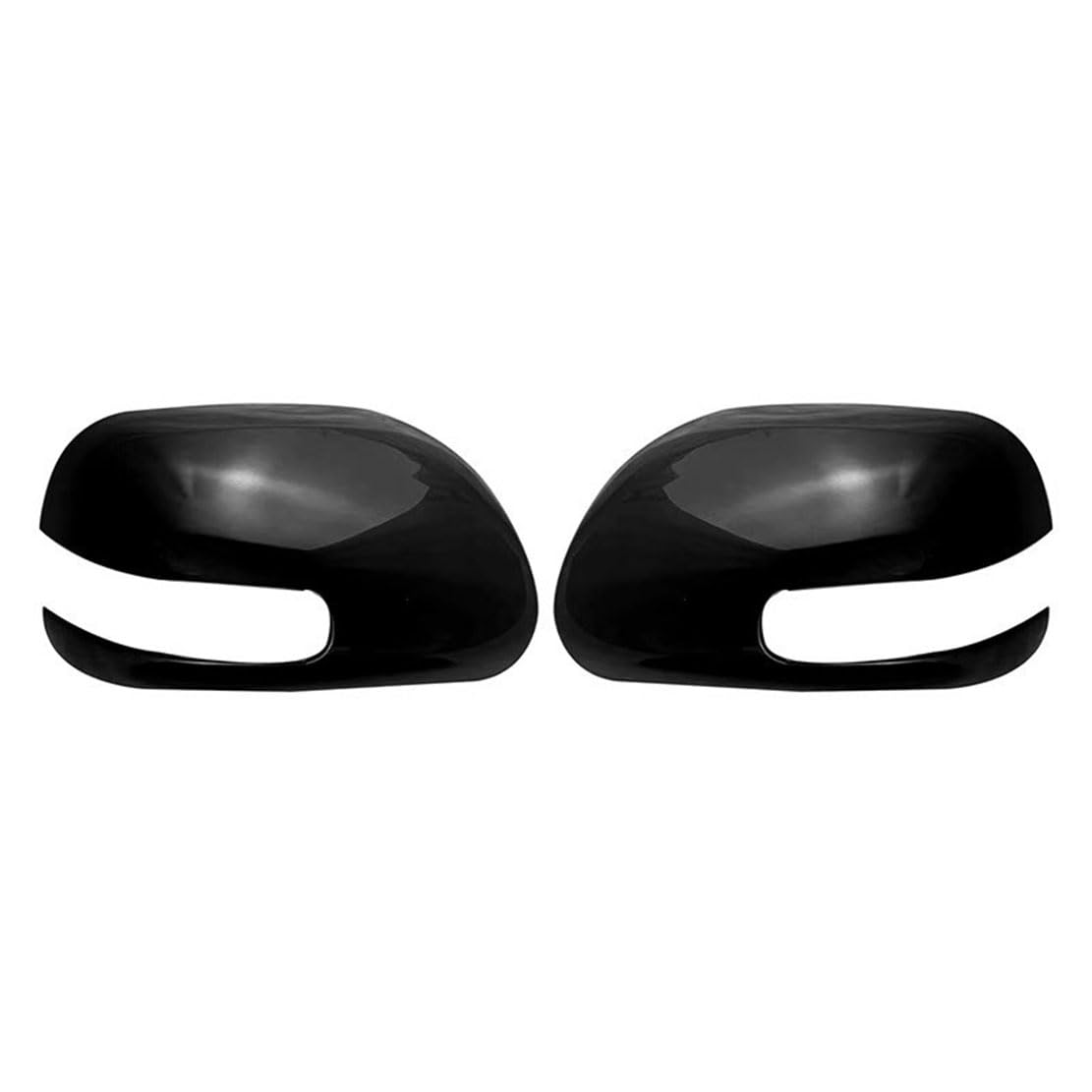 MSMDG Car wing mirror cover,Compatible with Toyota Avensis T250 2003–2008,Auto Parts,black