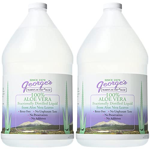 George's Aloe Vera Liquid Supplement, 128 Oz (Pack Of 2) #TOP12