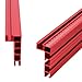 Miter Gauge Fence 75 Type T Track Aluminum Woodworking with Scale for Router Table Woodworking Tool
