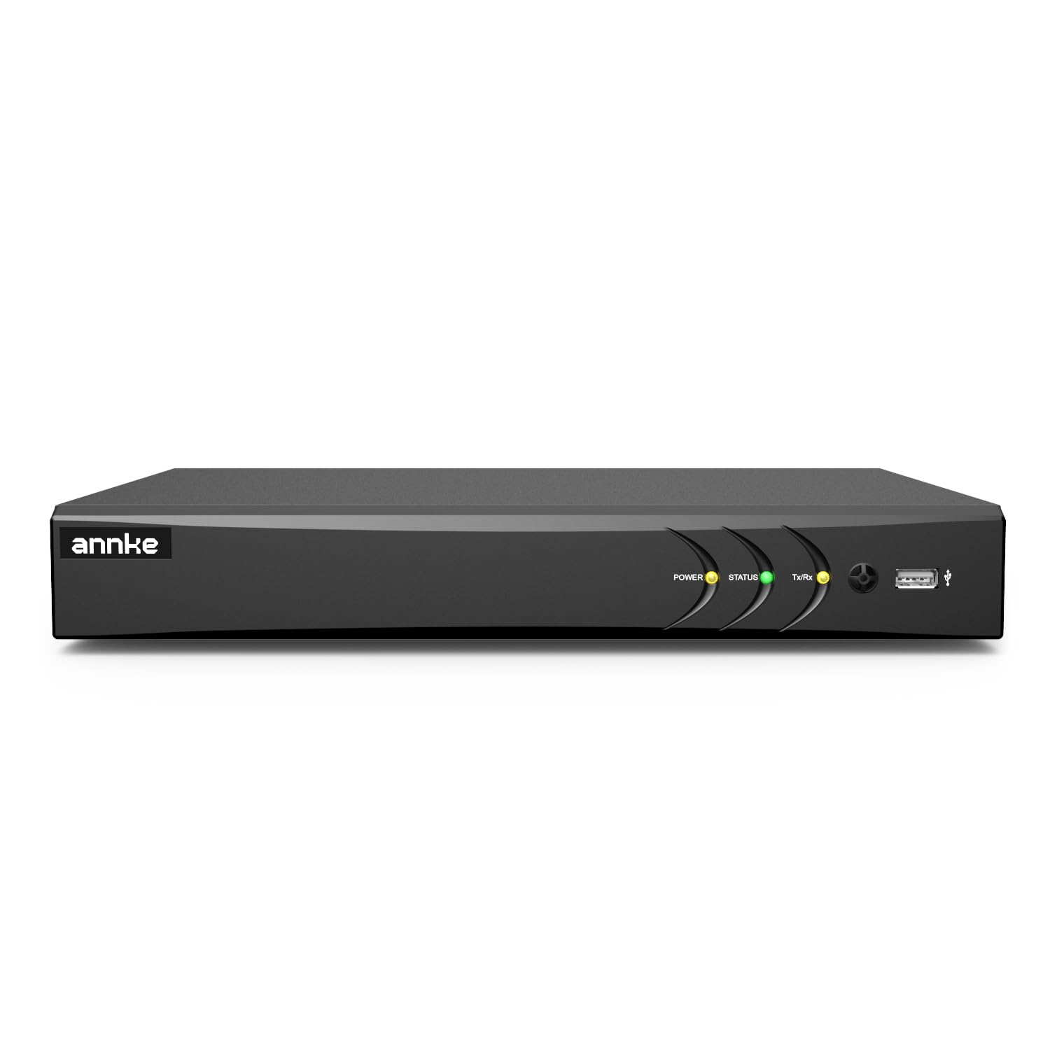 Annke 4K 8-kanałowy rejestrator CCTV DVR 8MP 5 w 1 DVR do systemu bezpieczeństwa domowego, kompatybilny z kamerami AHD/CVI/TVI/IP/CVBS (analogowymi), bez HDD