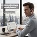 Sellwell Bluetooth Headset, Bluetooth Earpiece Noise Cancelling Mic, Trucker Headset 38H Talk Time, All-Day Comfort, Quick Mute - Single Ear Bluetooth Headset for Work, Travel, Driving