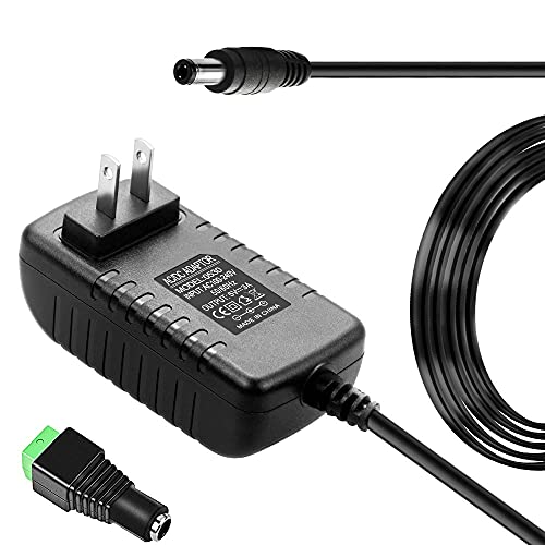 5V 3A 15W Power Supply Adapter AC 100V~240V to DC 5V 3A 2A 1Amp AC Adapter Converter 5.5x2.1mm Plug 15W Wall Charger for for LED Lights Security Camera Security System