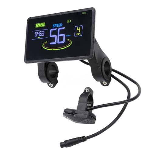 Panneau de commande étanche pour vélo électrique et scooter avec écran LCD HD en ABS