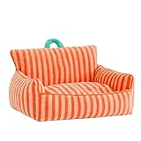 RXJMKCZ Cuscino for Divano Letto for Gatti a Righe, Cuccia e Habitat for Cuccioli e Gattini in Peluche, Accessori for tappetini for Letti for Animali