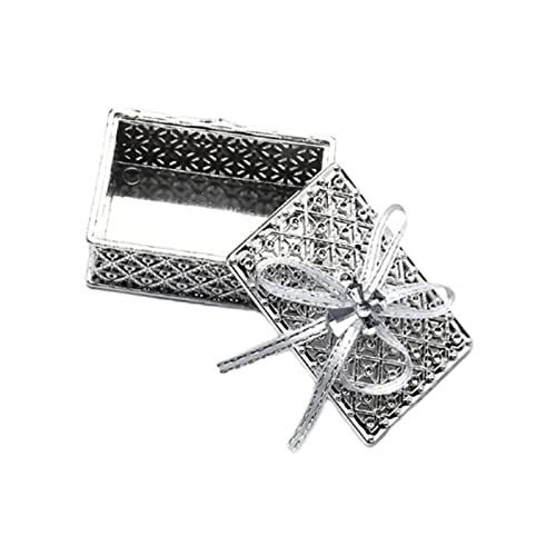 VOVOL Boîte de rangement vintage en plastique pour bijoux, chapelet chrétien, collier, chapelet, perles de prière, boîte multi-usage, souvenirs, nœud de voyage Cover