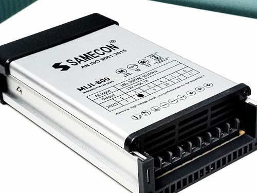 Image of LED Rainproof Power Supply, 12V 66.7A, 180-265VAC Input, Model MIJI-800, ISO 9001:2015 Certified