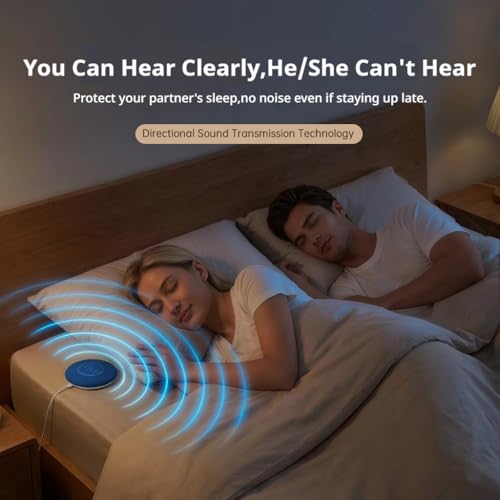 Under Pillow Speaker - Mini Portable Bluetooth Pillow Speaker for Sleeping with White Noise, Timer Ultra-Thin Wireless Sleep Aid Headphones for Adults, Kids, Side Sleepers - image 3