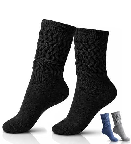 Image of Therapeutic Alpaca Socks, Unisex Cozy Winter Warm Gear, Breathable Soft Comfy Garment Foot Clothing for Men & Women