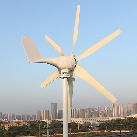 Ship From UK Low Noise 800w Wind Turbine Free Energy 12v 24v Wind Generator Small Windmill MPPT Controller Homeuse Street Lamps Boat (12V with Controller) Cover