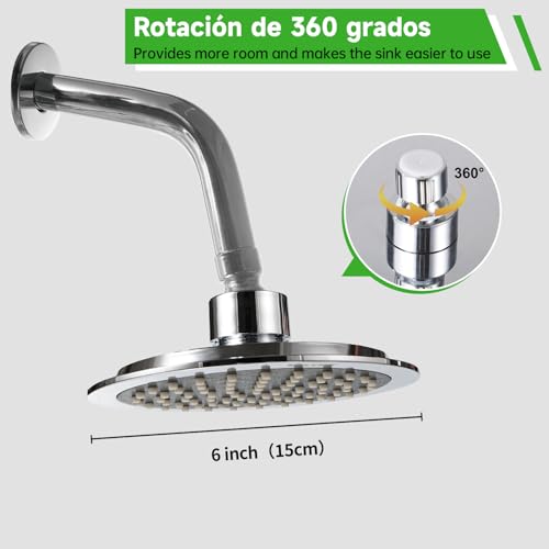 Regadera de baja presión Marca SOLVEX (3)