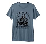 Fort Stewart US Military Base Georgia GA Ft Stewart Vintage Premium Tri-blend T-Shirt