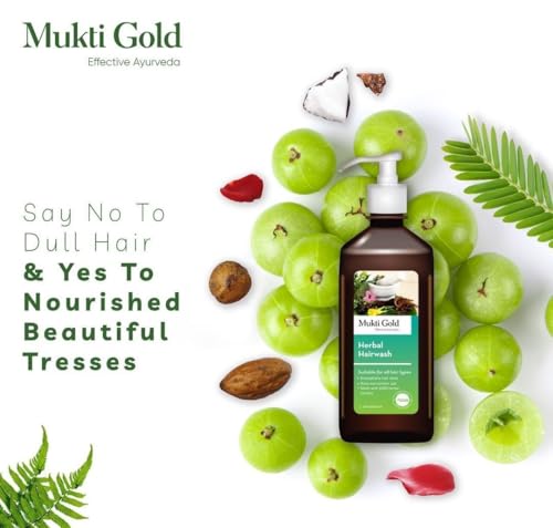 Mukti Gold Hair Wash 500 ml.