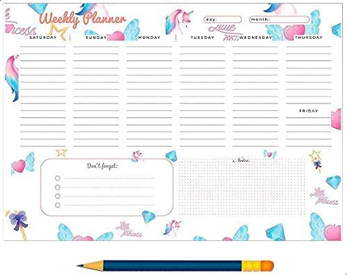 Yassinto do weekly planner - a4-52 sheets - no:1116