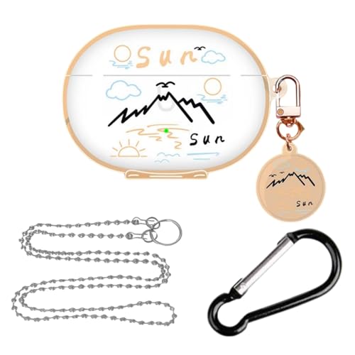 SONOB For Beats Studio Buds + / Beats Studio Buds �P�[�X ���h�~ �����h�~ �ی�P�[�X �ϏՌ� �n���� �t�@�b�V������ ���킢�� Bluetooth�C���z���ی�X���[�u ������ tpu�����\�t�g�J�o�[ �J��