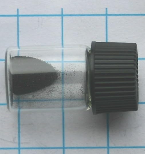 50 miligram 99+% C70 Carbon Fullerene Powder in Glass Vial - Free Shipping