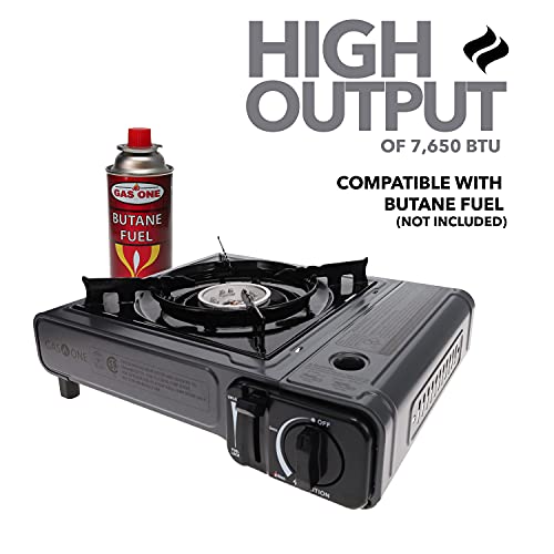 Gas One Gs-1000G 7,650 Btu Portable Butane Gas Stove #TOP2