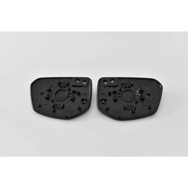 Amazon | AutoStyle ワイドビューブルードアミラーレンズ 純正交換