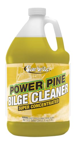 STAR BRITE Power Pine Boat Bilge Cleaner Super Concentrate - Makes 384