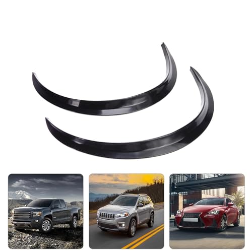 Guardabarros para coche de 2 piezas: embellecedor protector para pasos de rueda 3