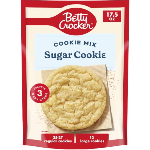 Betty Crocker Sugar Cookies, Cookie Baking Mix, 17.5 oz
