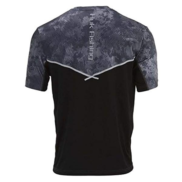 HUK Icon Camo Short Sleeve Shirt Manga Corta para Hombre