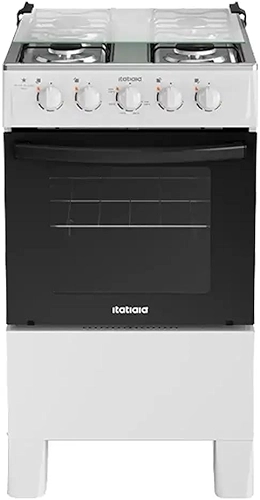 Fogão Itatiaia 4 Bocas Star Clean New Branco