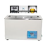 baños de aceite laboratorio ❤ 【Características】: Las cuatro esquinas del tanque interior del baño de agua del laboratorio tienen arcos, no tienen puntos ciegos, son fáciles de limpiar y prolongan la vida útil del instrumento.