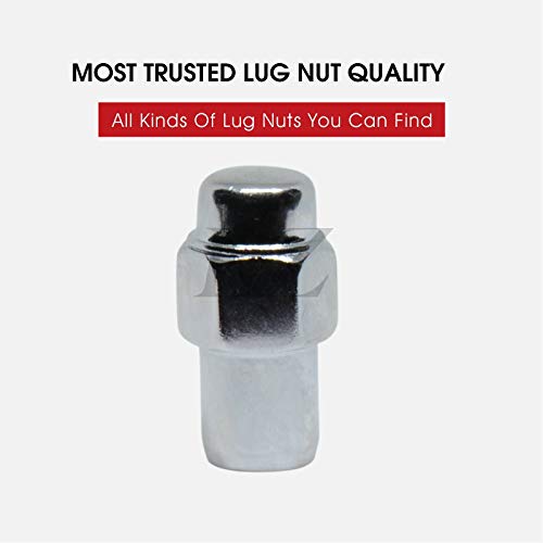 Cragar Standard Mag Lug Nut 1/2"-20 With Center Washer Set Of 24 Pcs #TOP3