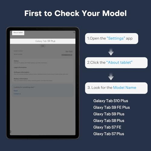 SPARIN 2 Pack SPARIN Screen Protector Compatible with Samsung Galaxy Tab S8 Plus / S7 FE 2021 12.4 Inch, Tempered Glass, High Response