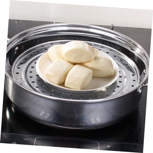 Luxshiny Rack De Vapor De Aço Inoxidável Cremalheira De Enlatadores De Pressão Bandeja De Vapor Para