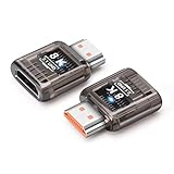 L'adaptateur HDMI est petit, facile à transporter, prêt à l'emploi et ne nécessite aucune installation de pilote.