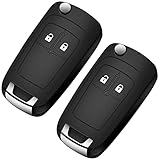 【2 Stück】:2 stück 2 Tasten Schlüssel Gehäuse Fernbedienung.