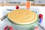 CucinaPro XL Smiley Face Pancake Pan, 10-Inch, Nonstick, Aluminum, With Edible Food Markers, Perfect for Kids' Arts & Crafts, Easy Cleanup - Image 9