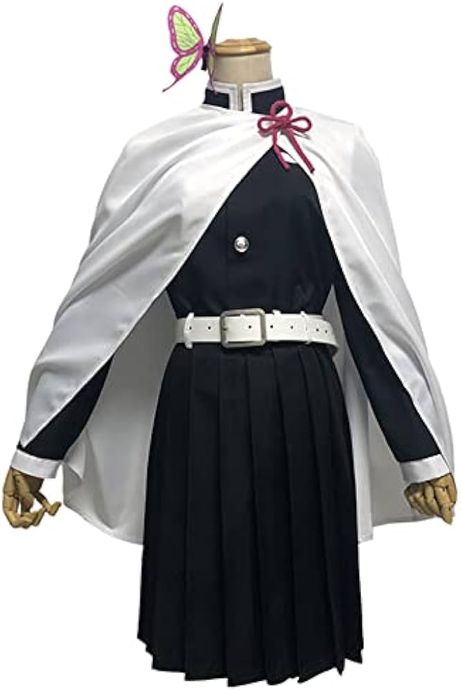 Amazon.co.jp: 栗花落カナヲ コスプレ衣装 コスプレ衣装+かつら+靴+