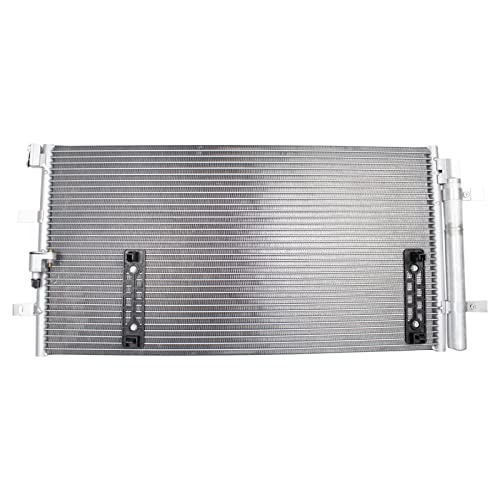 TRQ AC Condenser A/C Air Conditioning with Receiver Drier Compatible with A4 A5 S4 S5 Q5