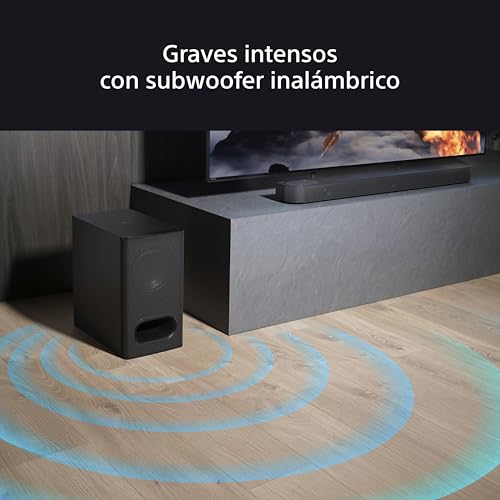 Sony Bravia Theatre Bar 6 con Subwoofer, 3.1.2ch Sonido Envolvente, Altavoces de Haz Ascendente, Dolby Atmos, DTS:X, Voice Zoom 3 con IA, DSEE, Fácil configuración - imagen 3
