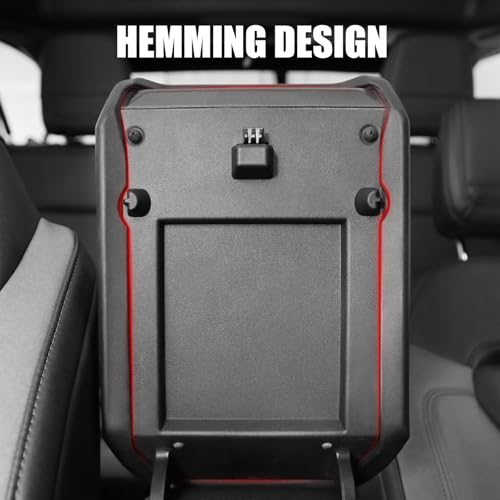 Mabett Center Console Armrest Cover for Ford Bronco Accessories 2021 2022 2023 2024 2/4-Door Prevent Pets Scratches Pad Interior Arm Rest Covering - Thumbnail 4