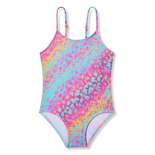 Image of Zando Girls Bathing Suit Size 2-10 Years - Cute Toddler Swimsuit Girl Adjustable One Piece Swimwear for Summer Beach Wear