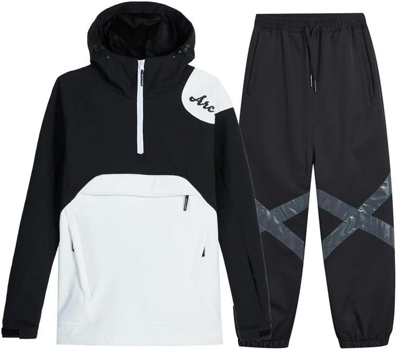 Men and Women Snow Suit Sets Snow Ski Costume Skiing Jackets and Pants Snowboard Jacket Pant Sets Ski Suit Pullover