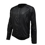 山城(yamashiro) ボディレギュレーター バイク用 インナーウェア ウルトラライト防風インナージャケット ブラック XLサイズ 防風 軽量 コンパクト YKM-212/XL