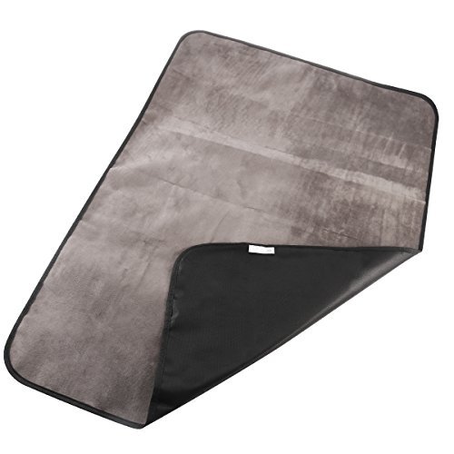 UEETEK Decke/Matte für Haustiere, für den Gebrauch im Innen- und Außenbereich, Plüschmaterial, wasserdicht, 100 x 70 cm