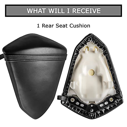 Image of PSLER Rear Passanger Seat Pillion Cushion For Kawasaki Ninja 300 300R EX300 2013 2014 2015 2016 2017