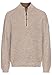 Produktbild camel active Herren Stricktroyer aus Baumwollmix Sand Menswear-XL